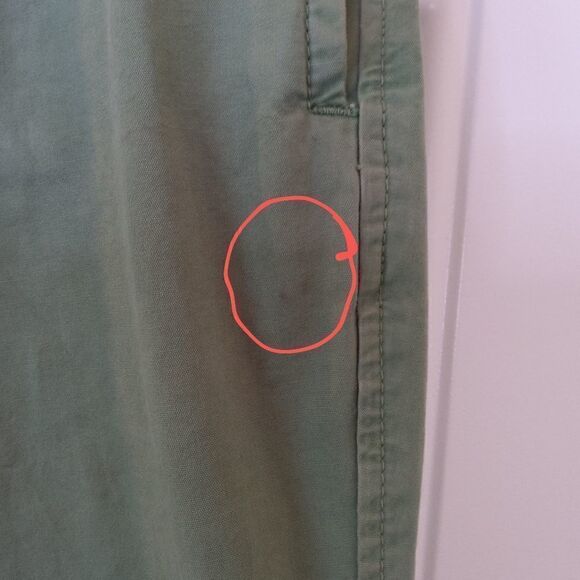 Vintage 1946 green four-pocket chinos pants - Picture 7 of 17